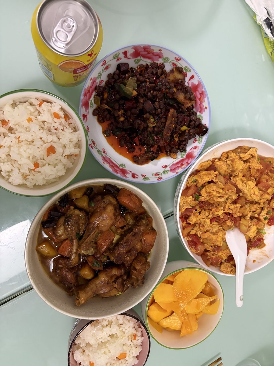下班回家小游做的饭